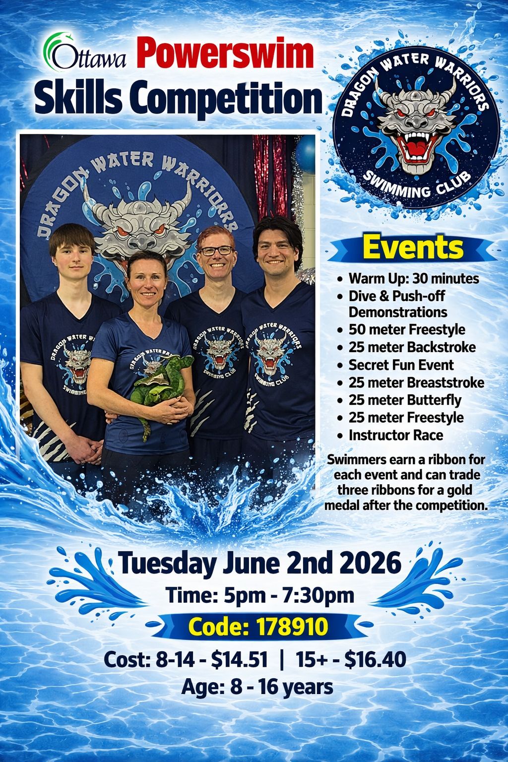 Powerswim Skills Competition